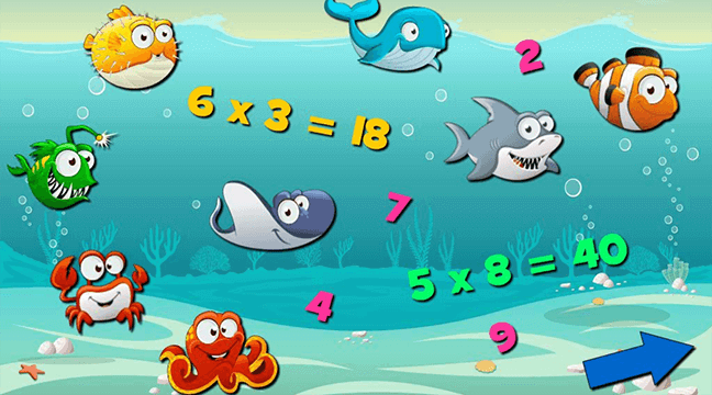Multiplication game preview